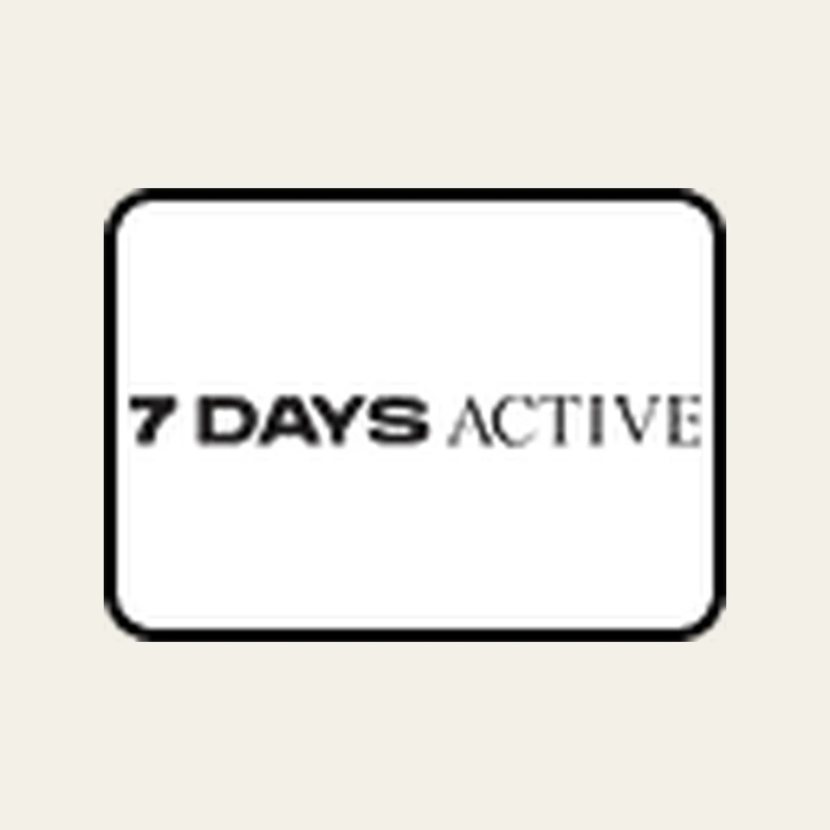 7 Days Active running club logo