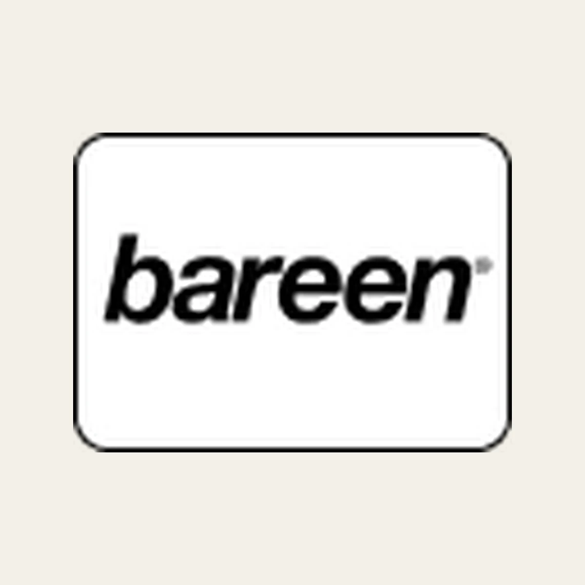 bareen® Training Club running club logo