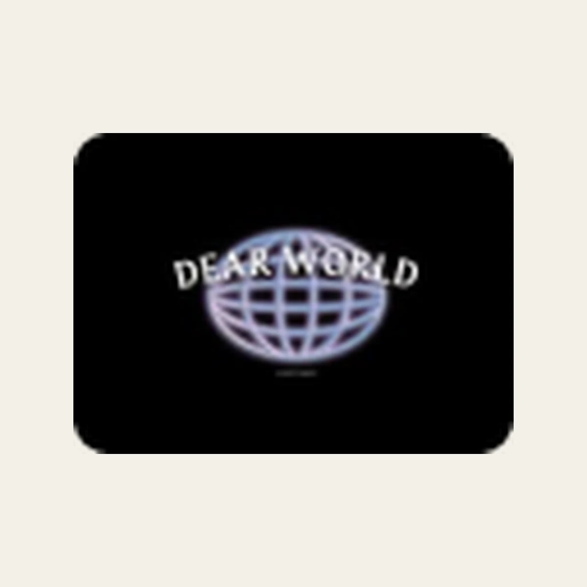 Dear World - Copenhagen | Hamburg running club logo