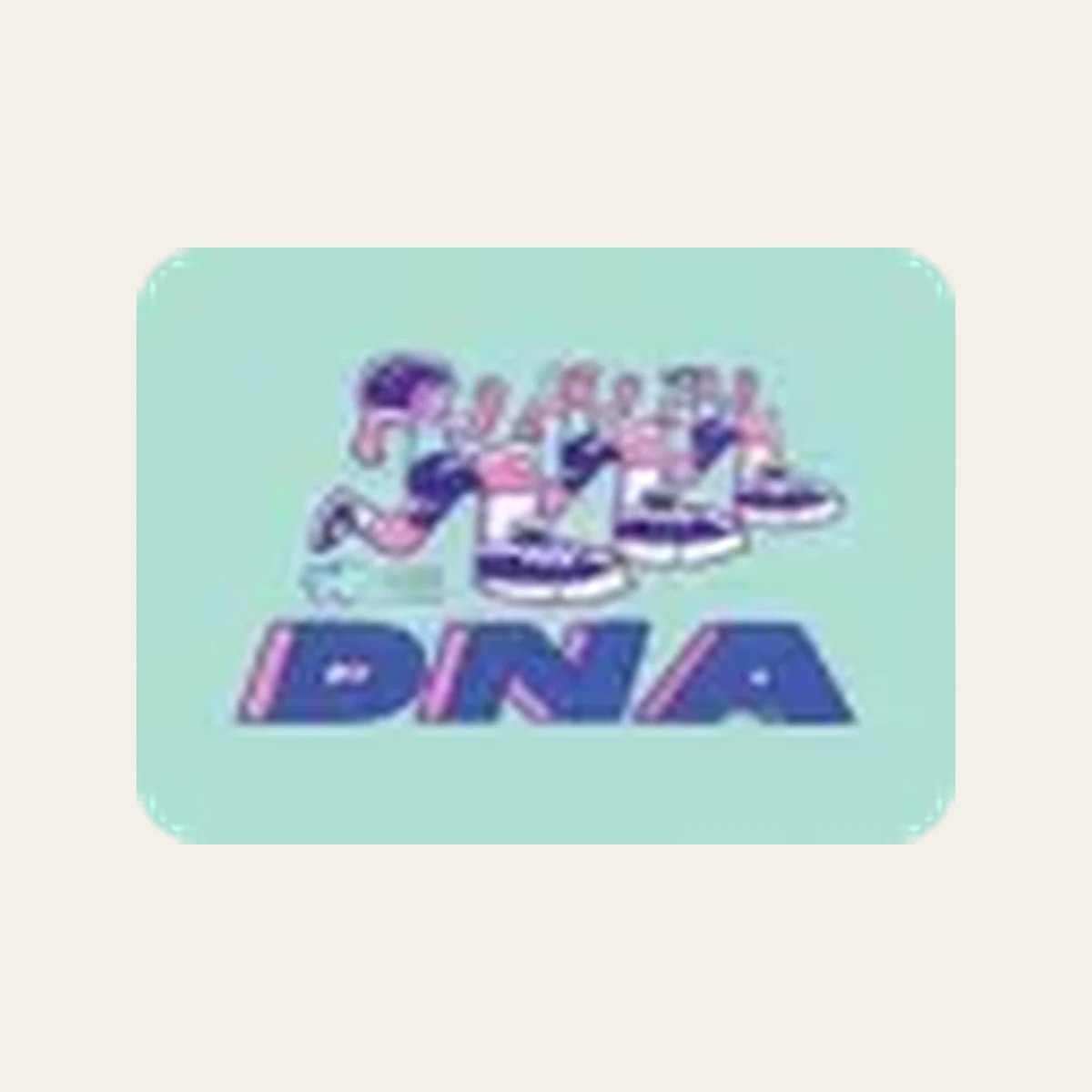DNA running club logo