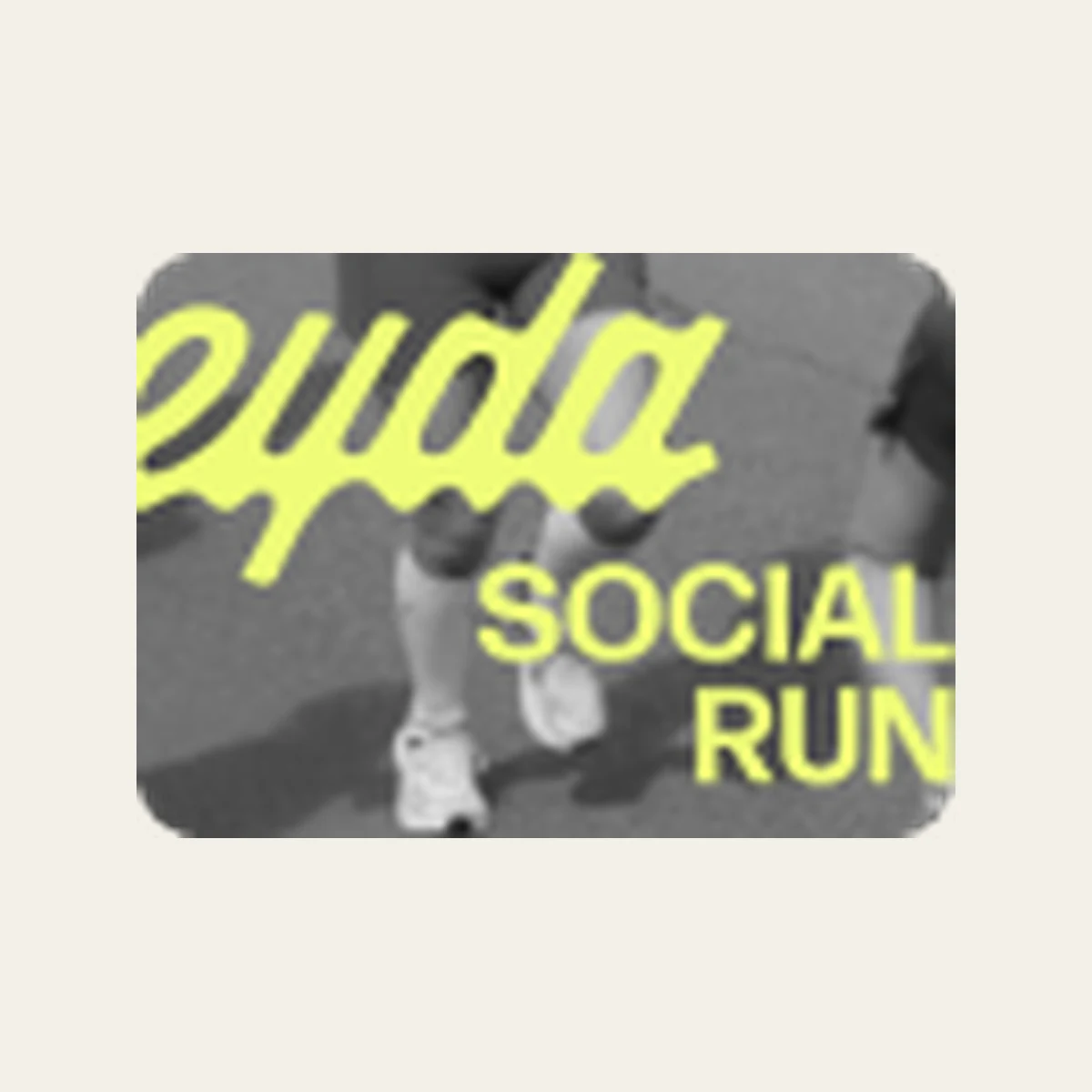 EYDA Social Run running club logo