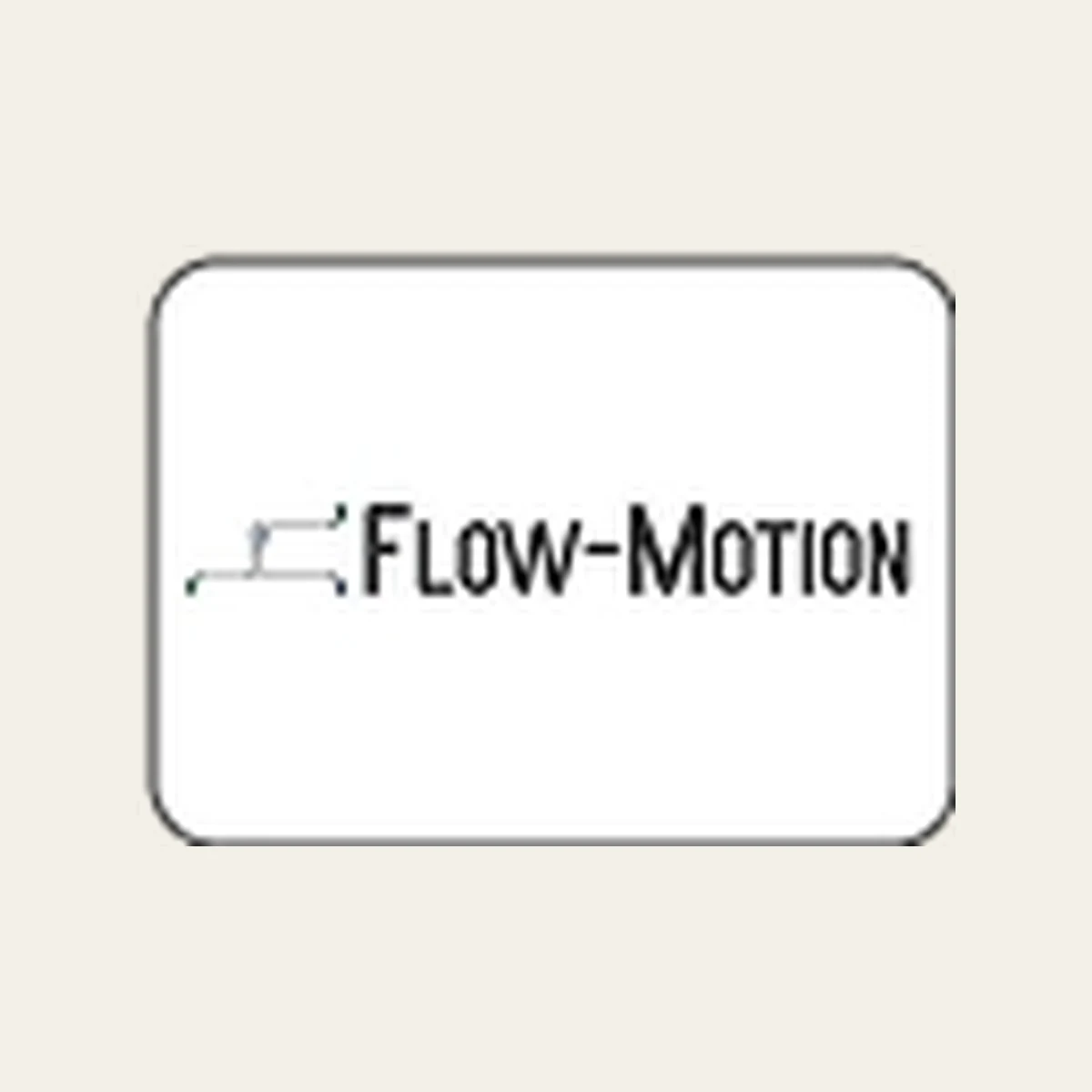 Flow-motion running club logo