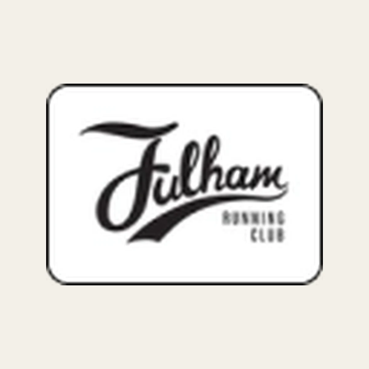 Fulham Running Club running club logo