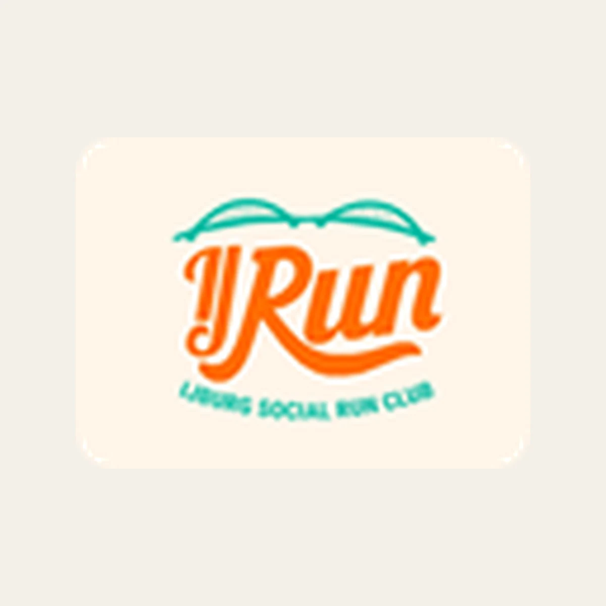 Ijburg Social Running Club running club logo