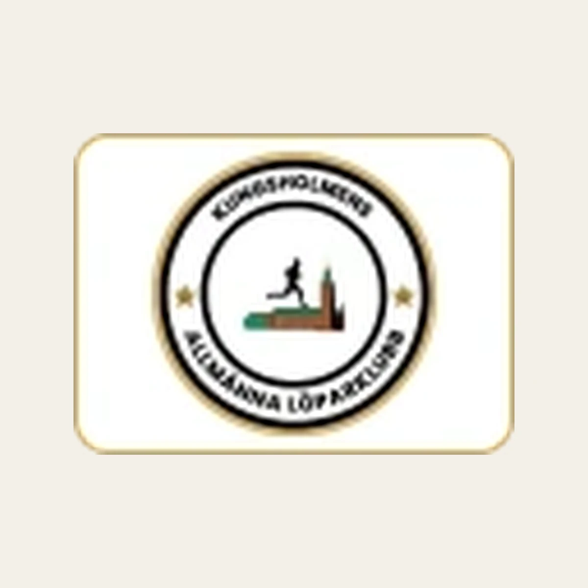 Kungsholmens Allmänna Löparklubb running club logo