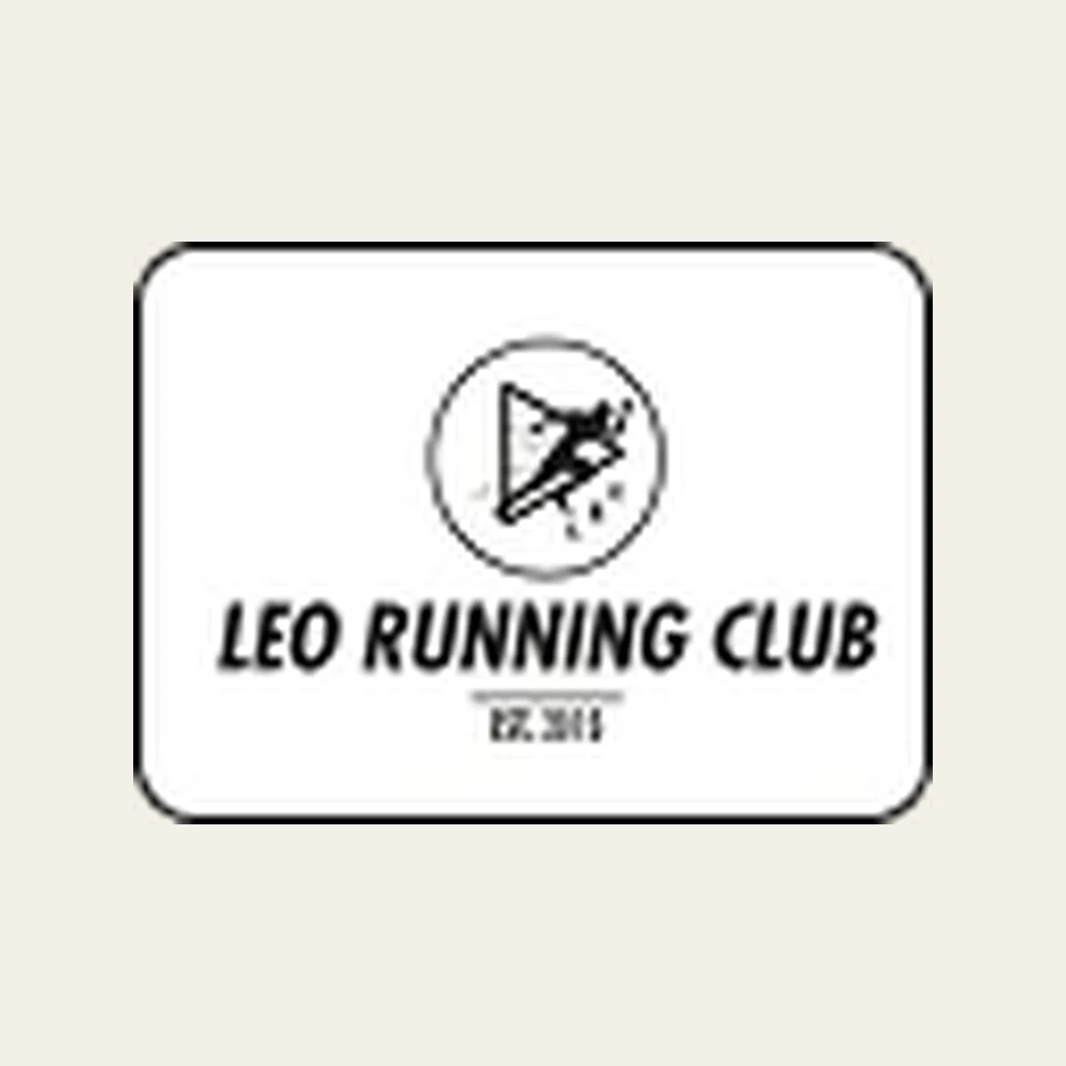 Léo Running Club running club logo