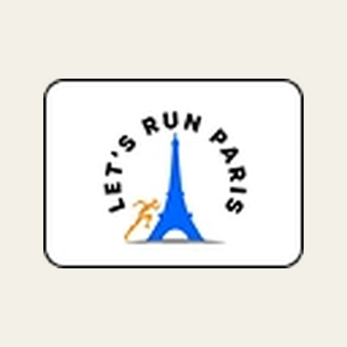 Let’s Run Paris running club logo