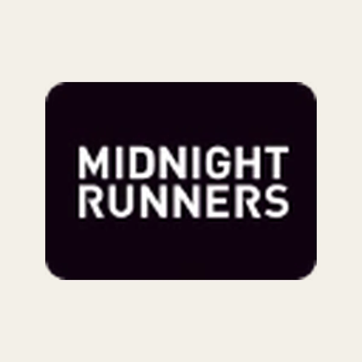 Midnight Runners running club logo