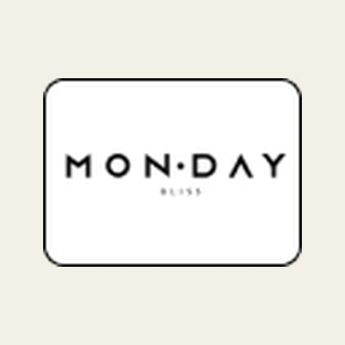 MonDay Bliss Løbeklub running club logo