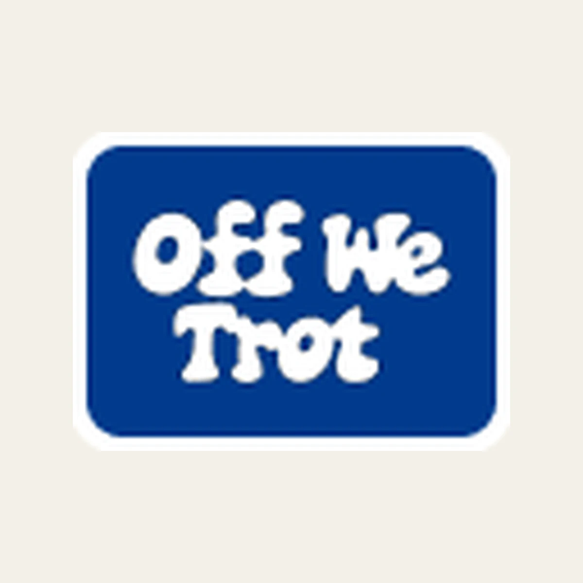 Off We Trot running club logo
