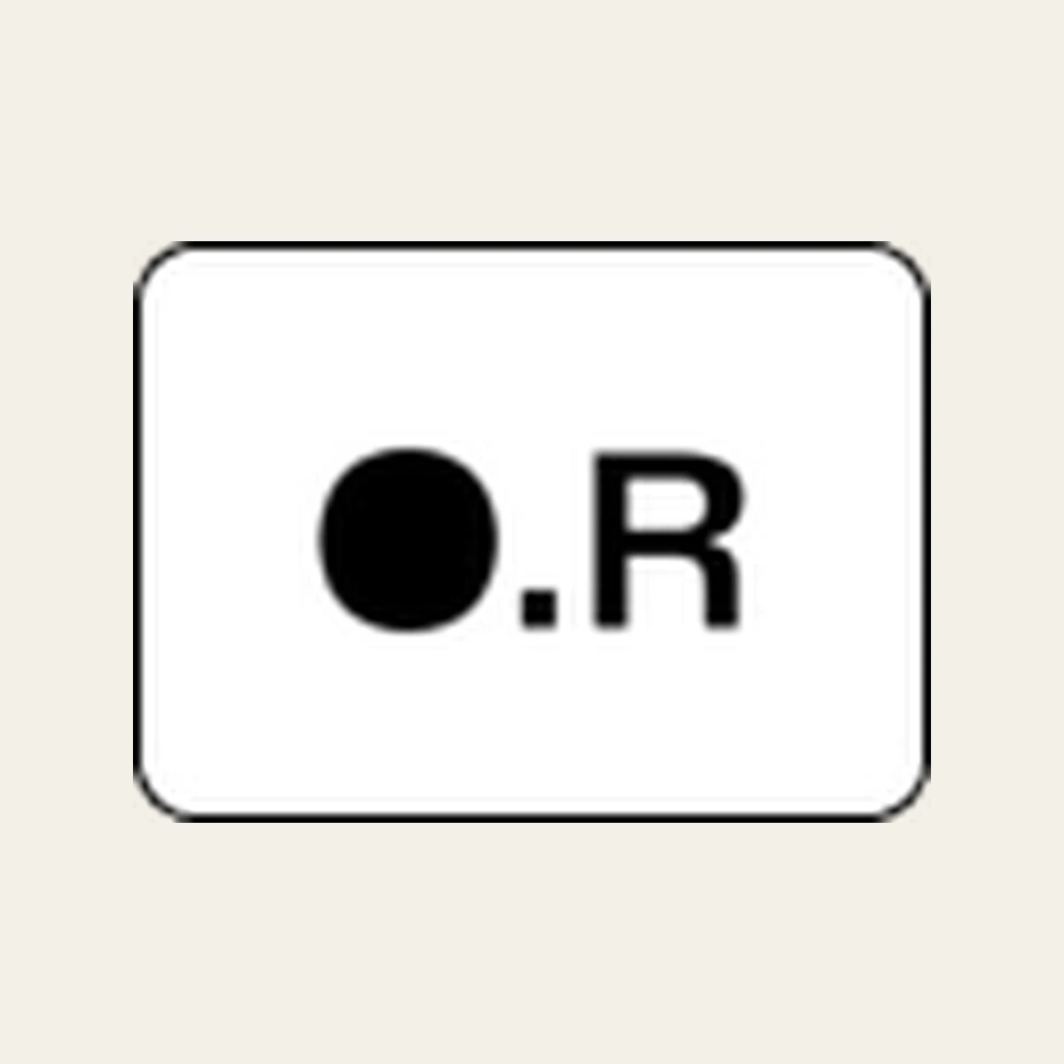 Optimistic Runners running club logo