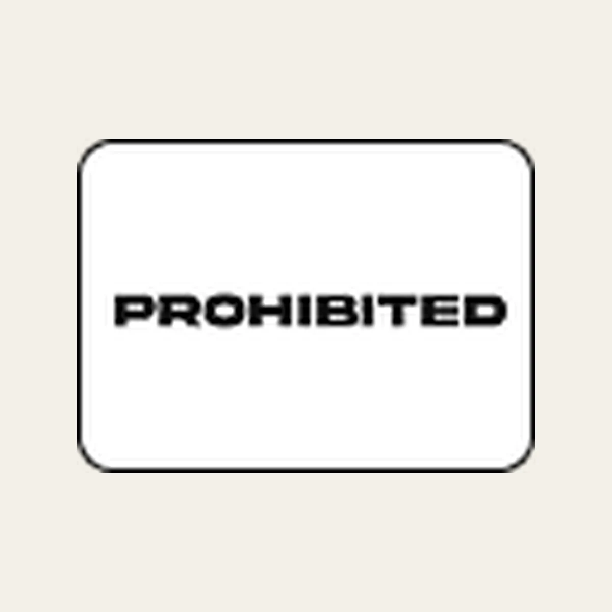 PROHIBITED Running Club running club logo