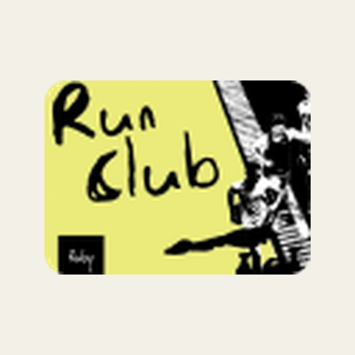 Ruby Hotels Run Club running club logo