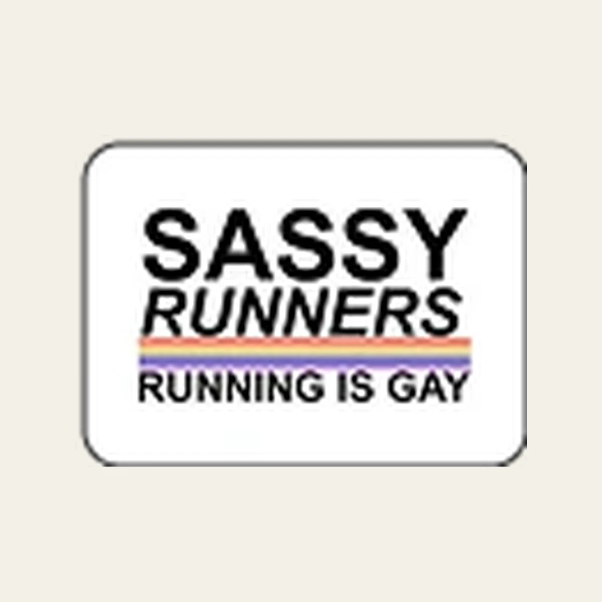 Sassy Runners running club logo