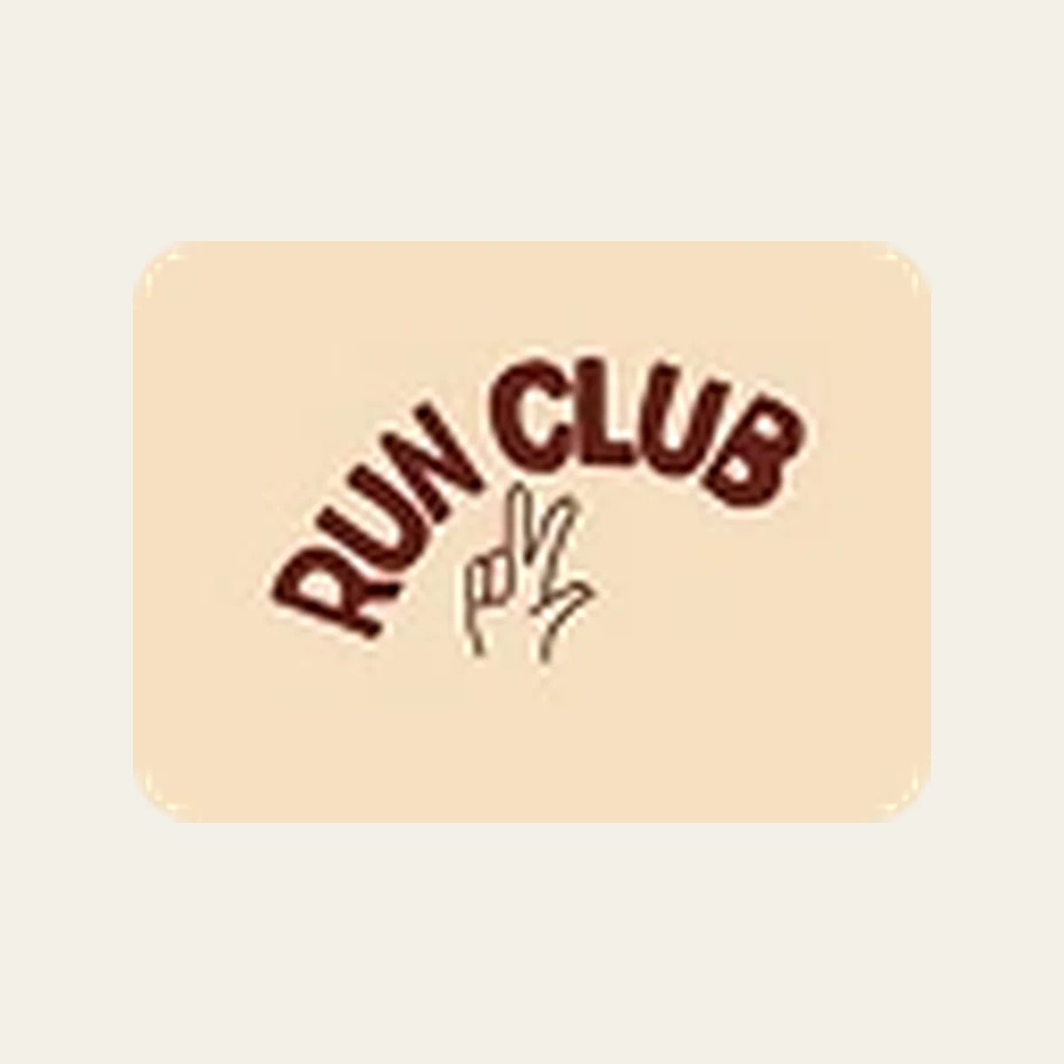 Third Run Club running club logo