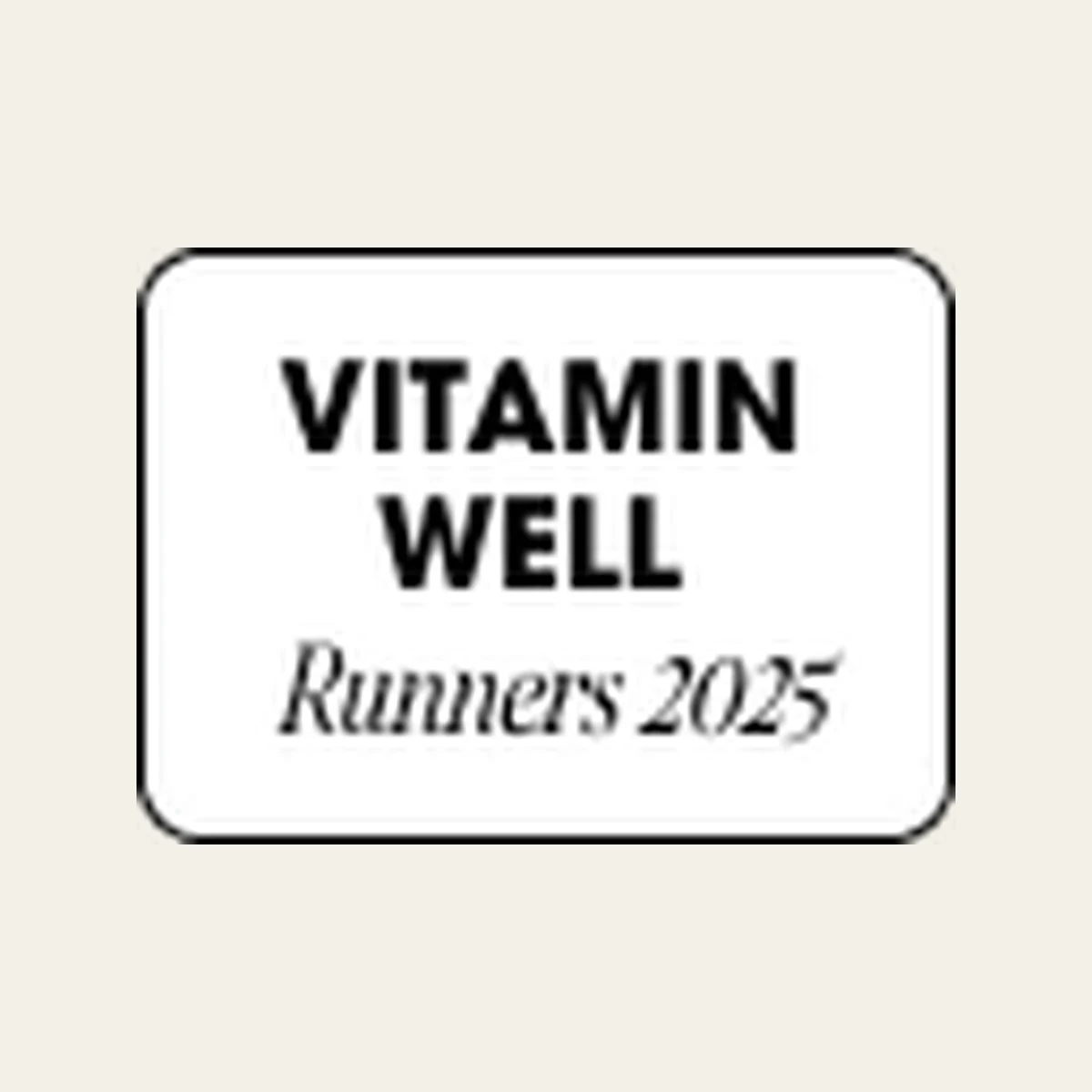 Vitamin Well Runners running club logo