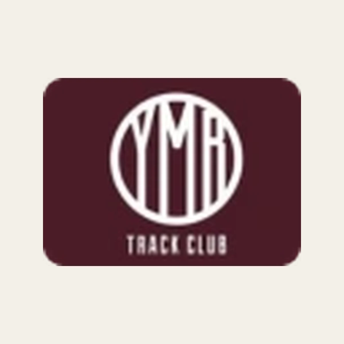 YMR Track Club running club logo